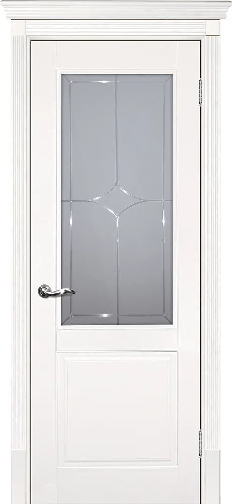 Фото Межкомнатная дверь Смальта 15 Молочный ral 9010